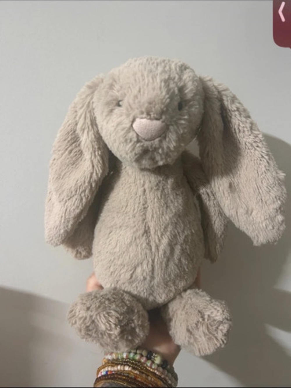 Jellycat Beige Bashful Bunny Plush - Soft Neutral Bunny